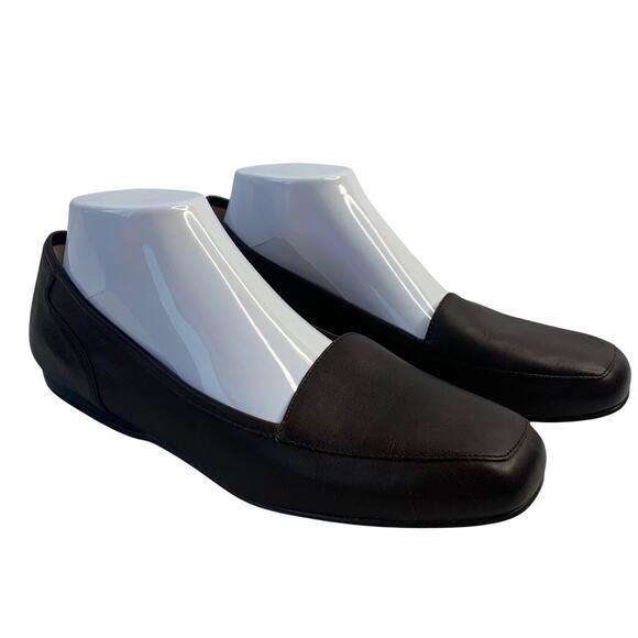 Bandolino Womens Sz 9 BD Liberty Brown Soft Leather Loafers Slip On Flats Shoes - Picture 1 of 7